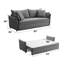 Lit gigogne en tissu avec rangement Irina-663562952