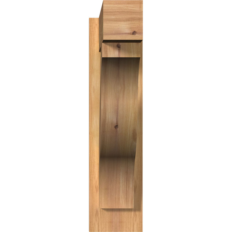 Jeu de blocs Funston, Cèdre rouge de l'Ouest l 5 1/2 po (lisse), P 22 po x H 22 po