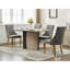 Chaise d'appoint en rayonne de chenille pour salle à manger en rayonne et tissu-866224026-866224020