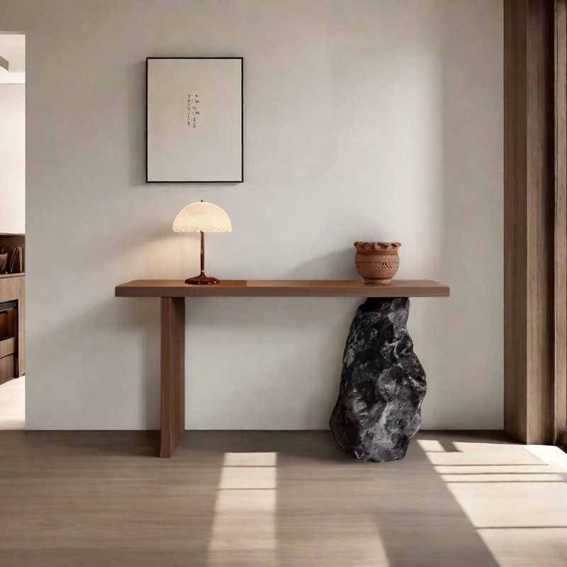 Console Retro Minimalist Elegant Art, H 31,5 po x l 47,24 po x P 11,81 po