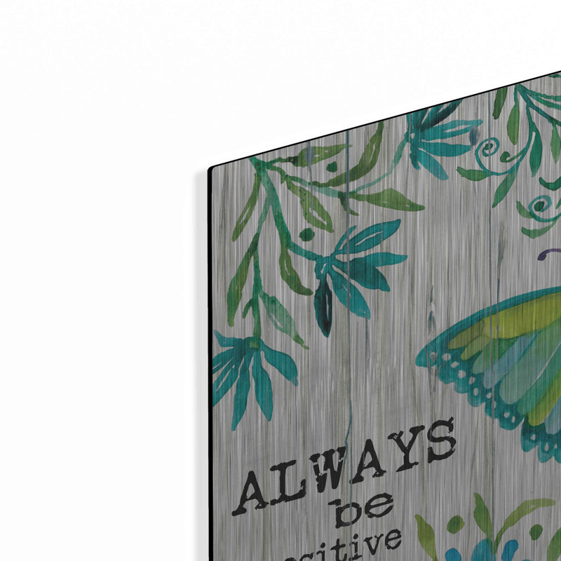 «Always Be Positif» par Cindy Jacobs, H 24 po x l 24 po
