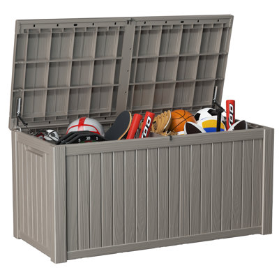 Olilawn 150 Gallons Resin Deck Box
