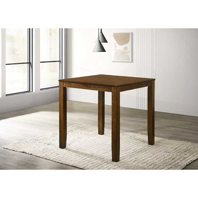 Traditional Cherry Square Dining Table For Counter Height Use, Seats 4 In Cherry, Diners