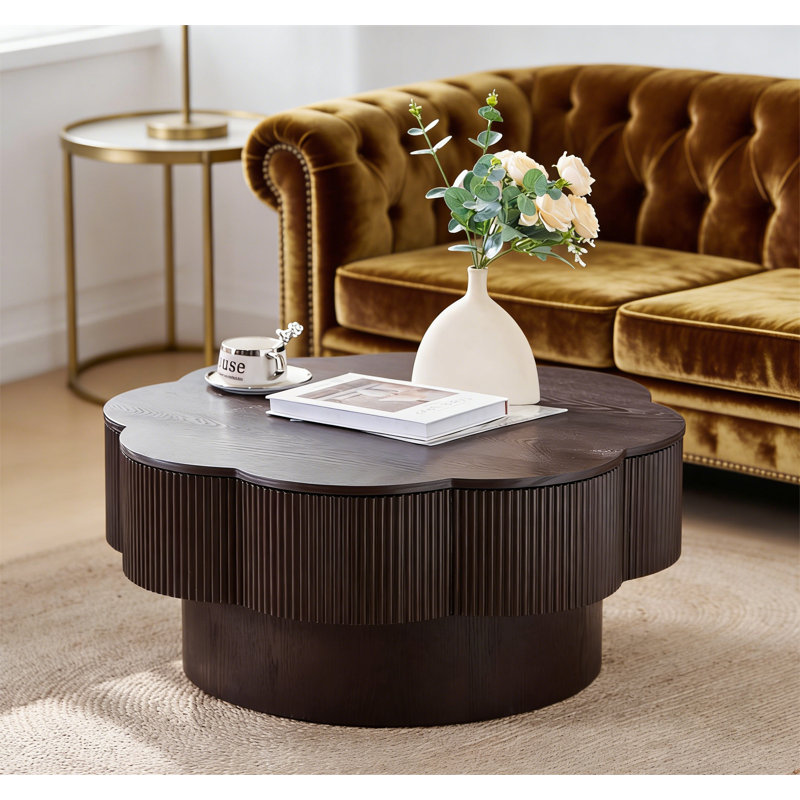 Table basse 31,50 ", Marron foncé