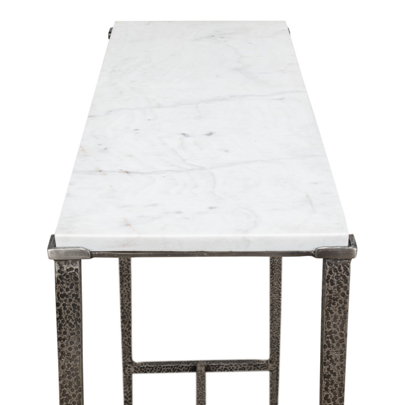 Banswara 36'' W Marble Console Table