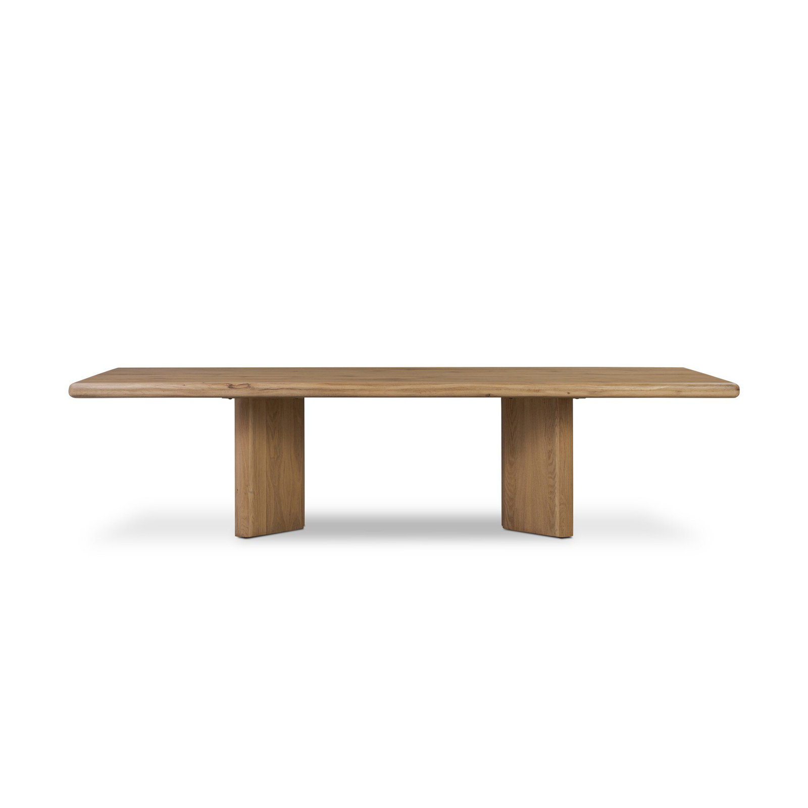 Imari 118'' Dining Table, Natural Reclaimed French Oak