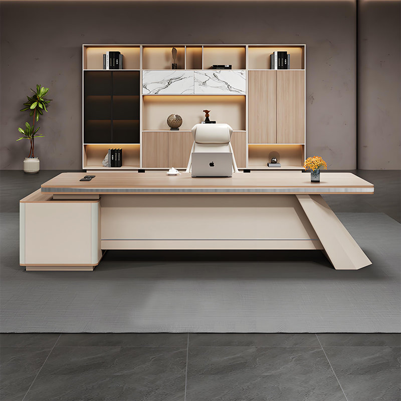 Bureau en L 70,87 po, H 29,53 po x l 70,87 po x P 62,99 po
