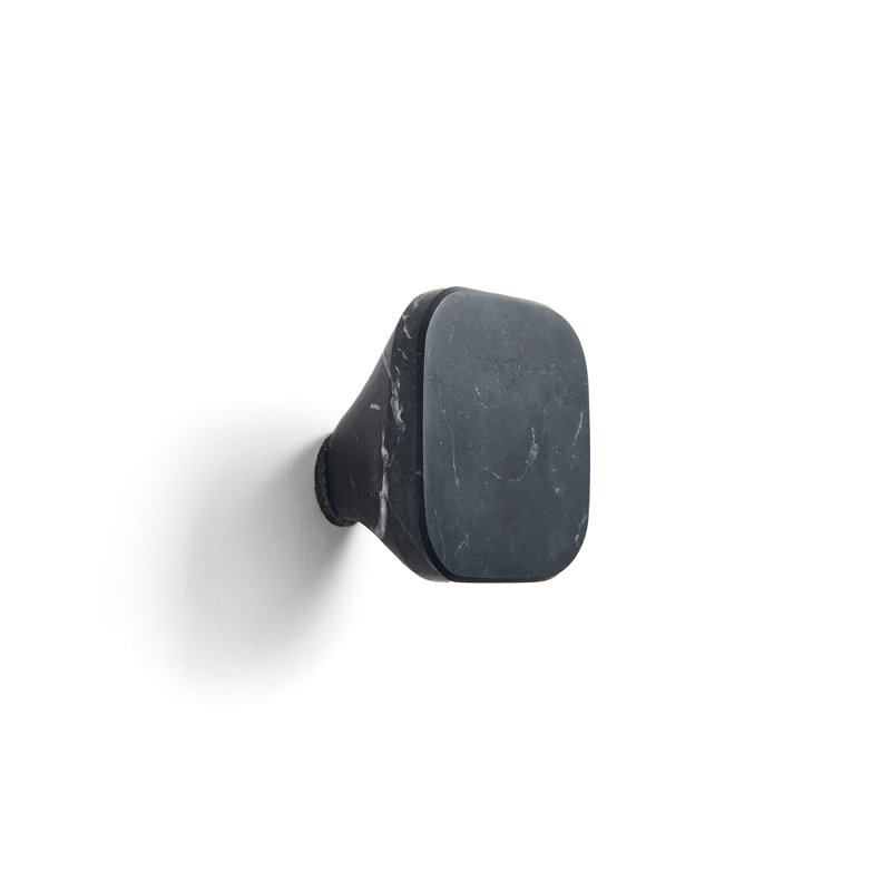 Genuine Marble Wall Wall Hook, Black