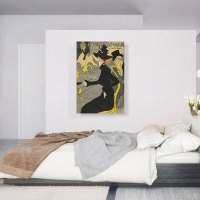 " Divan Japonais 1893 " by Henri de Toulouse-Lautrec Oil Print