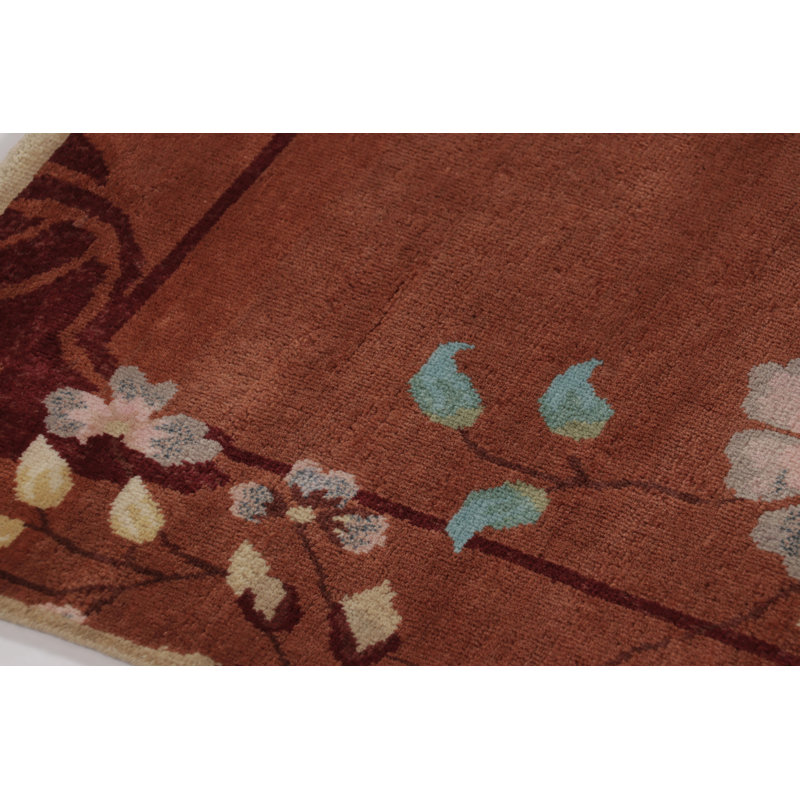 Art Deco Handmade Wool Area Rug
