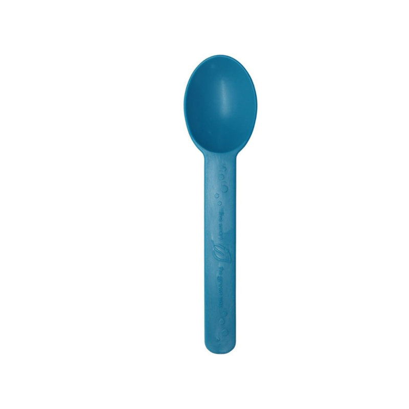  Cuillères de salle à manger bleues à base biologique (100)