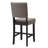 Jennifer Home Upholstered Back Stool with Wood Base for Kitchen-87378903-86625587