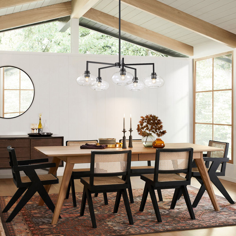 5 - Light Dimmable Sputnik Sphere Chandelier