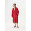 Shawl Neck Kimono Red