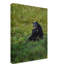 Fillmer «Black Bear Hugging Cub», reproduction de photo sur toile tendue-30356671
