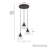 Cypress Grove 3 - Light Cluster Bell Pendant-63793851