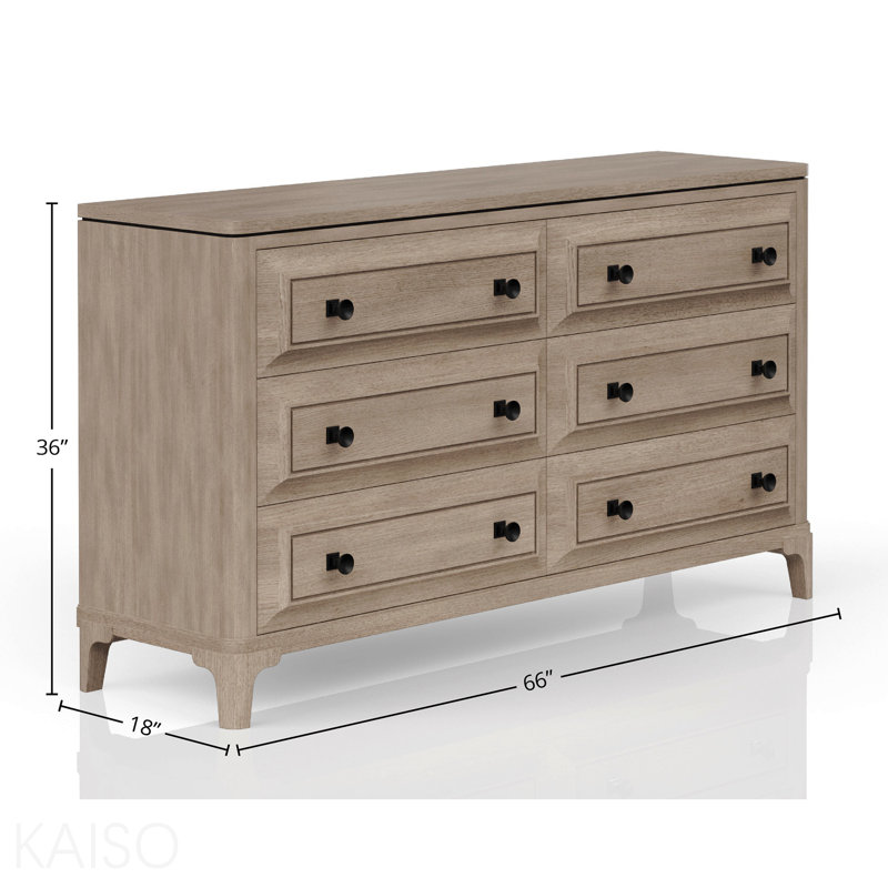 Commode 6 tiroirs Modern