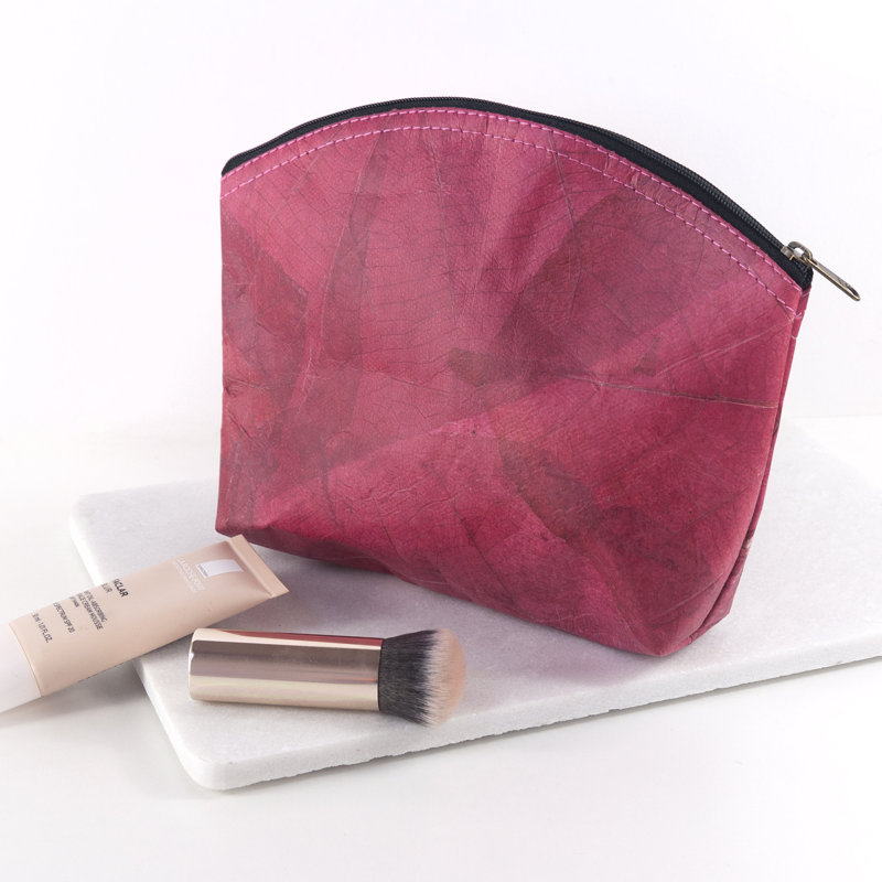 Yuliya Leather Carry Bag, Red