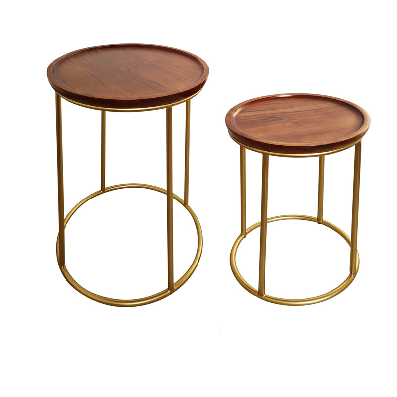 Melva Tray Top Frame Nesting Tables