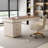 Light Luxury Modern Solid Wood Desk Drawer Cabinet-1184205554