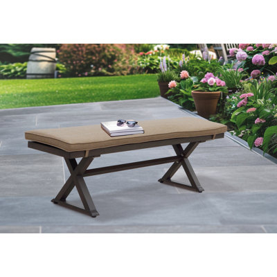 Nicolay Aluminum Outdoor Bench