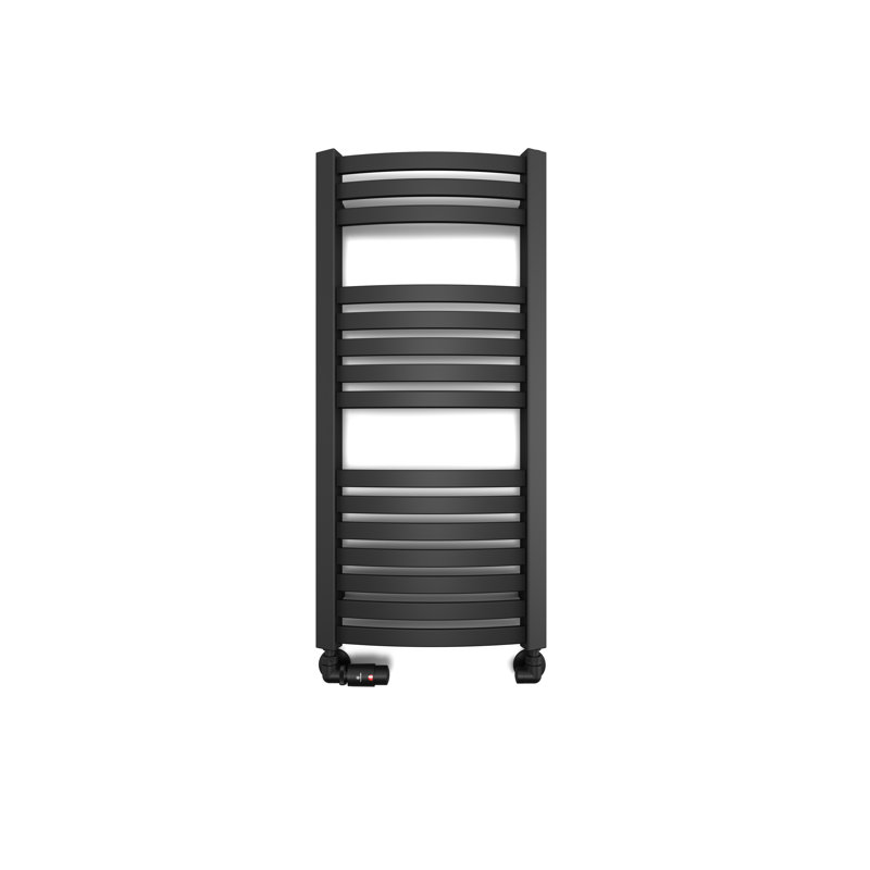 Heated Towel Rail, DEXTER 860/400, Black