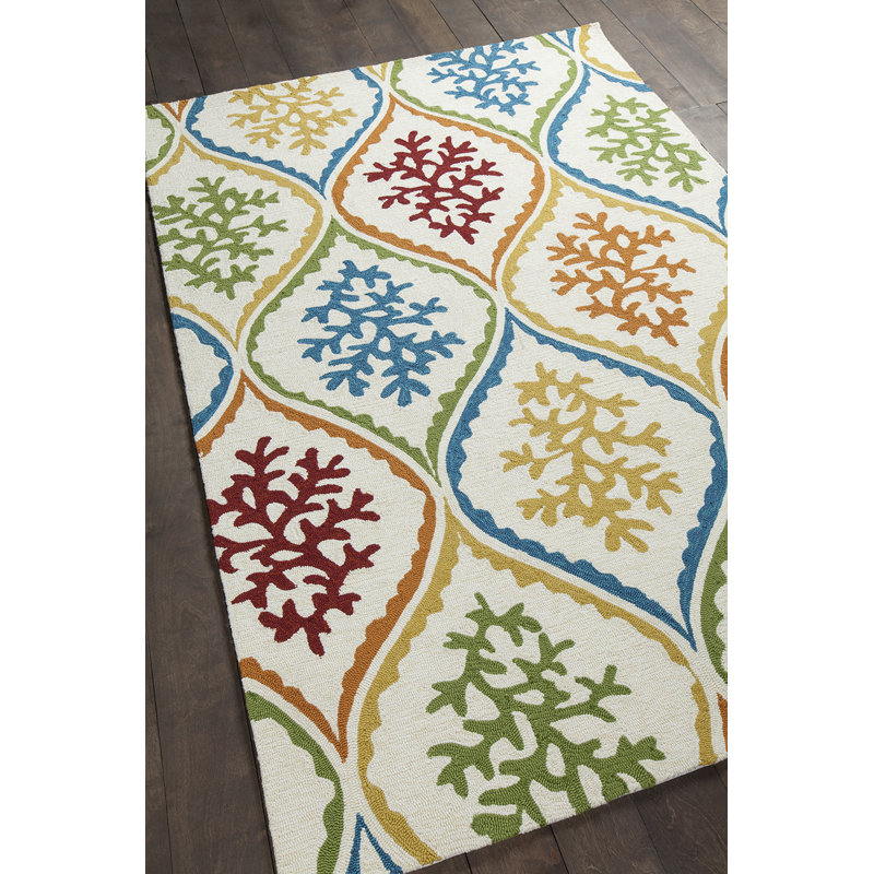 Tapis intérieur / extérieur en laine touffeté à la machine Terra Authentic, 7 pi 9 po x 10 pi 6 po