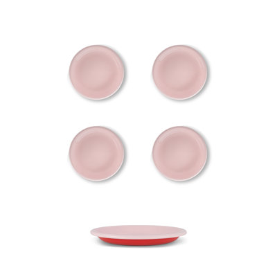 S/4 Enamel Side Plate - Two Tone