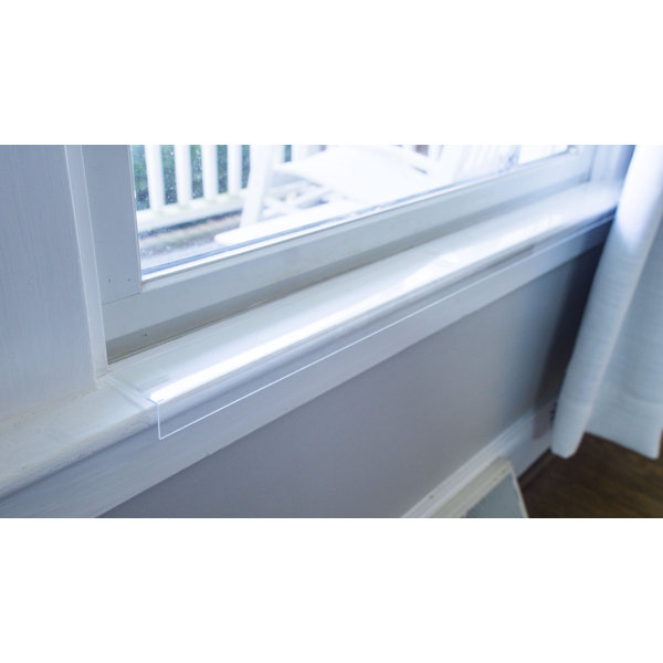 CLAWGUARD Window Sill Protector. Clear, Thick and Tough Plastic Barrier ...