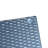 3 Patio Recliner - Lounge Chair With Cushion, Adjustable And Feet, Glass Coffee Table, Blue For Garden Leisure Reclining Back, Use