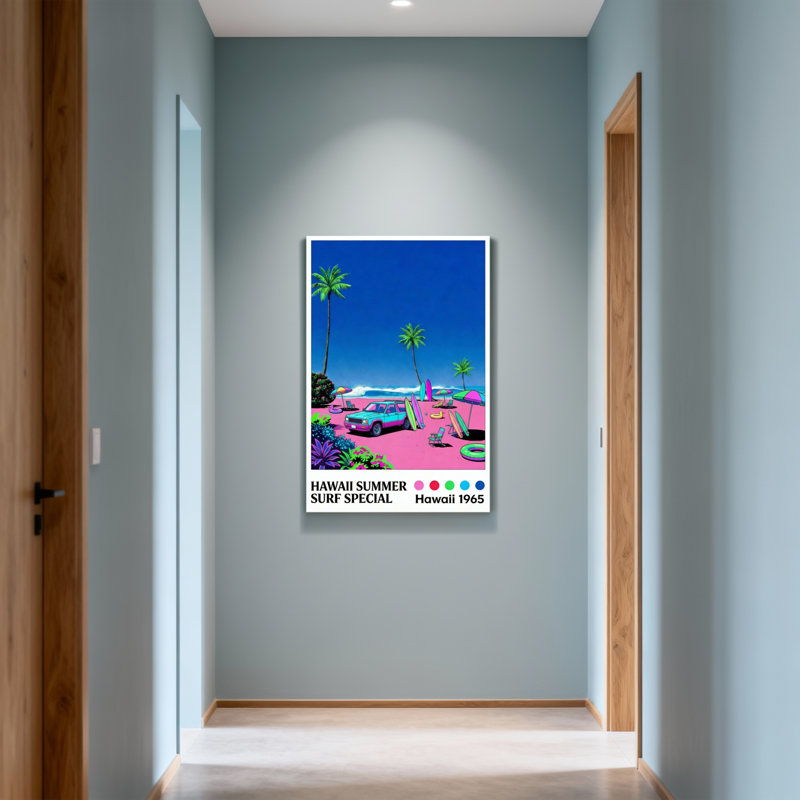 Paysage et nature Hawaii Summer Surf, H 24 po x l 16 po