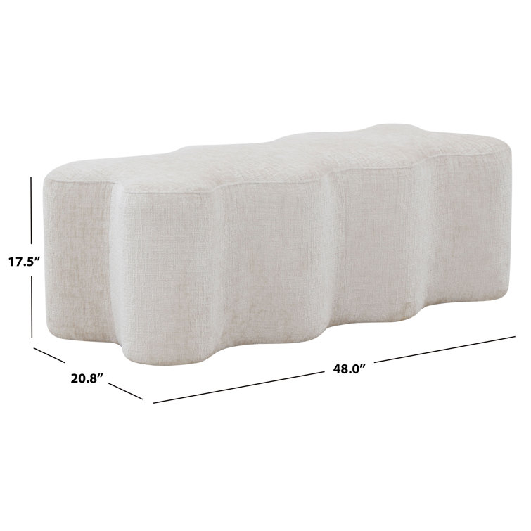 Sellma Chenille Bench