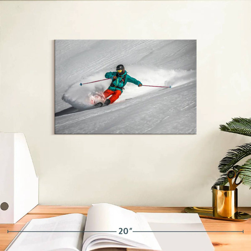 Gastein Snow Skier, H 8 po x l 12 po