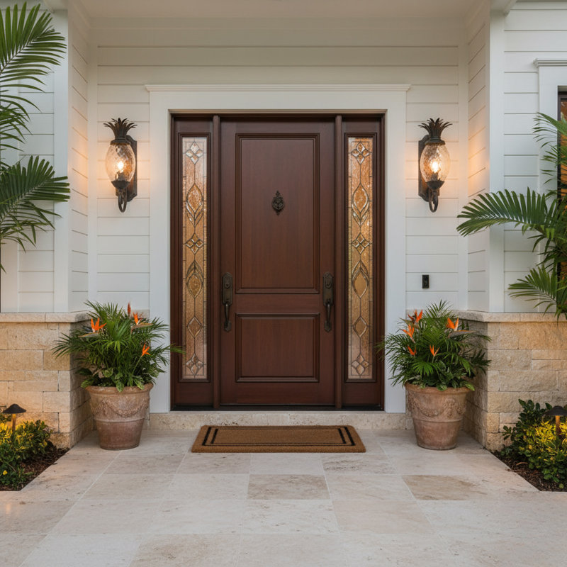 Plantation Outdoor Wall Lantern