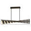 1 - Light Kitchen Island Rectangle Chandelier-892602146