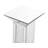 Stonebraker Glass Top End Table