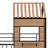 Loft Bed With Roof, Window, Guardrail,-1010854471