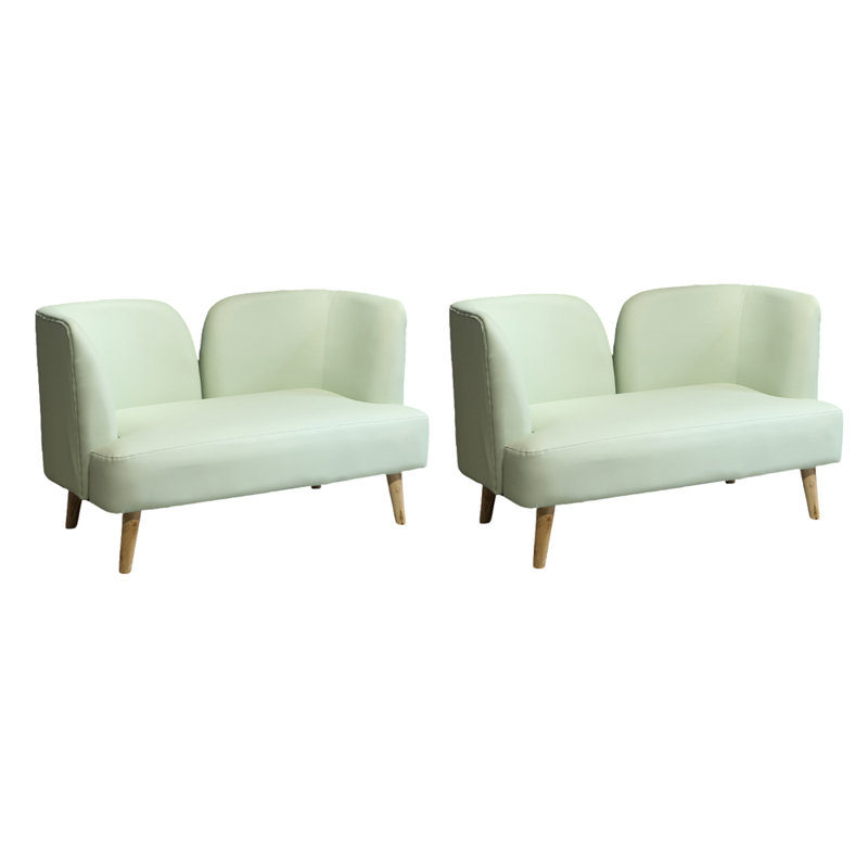 Banc de rangement Modern, Vert clair