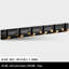 Kruetzen Aluminium 6 - Hook Coat Rack-1241546742