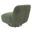 Upholstered Chenille Swivel Slipper Chair-1153271556