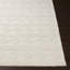Tapis beige en laine tissé à plat Latrissa-367519181