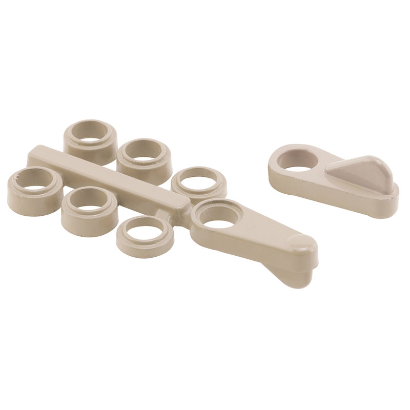 Pinces à écran universel Prime-Line, zinc moulé sous pression, Amande, H 4,75 po x l 1,8 po x P 1 po