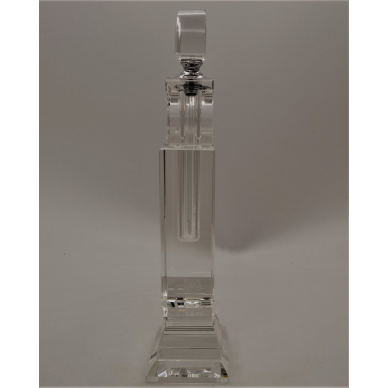 Handmade Crystal Decorative Bottle, Clear