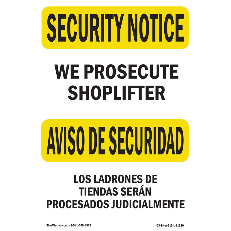 Panneau de sécurité, H 24 po x l 18 po x P 0,1 po