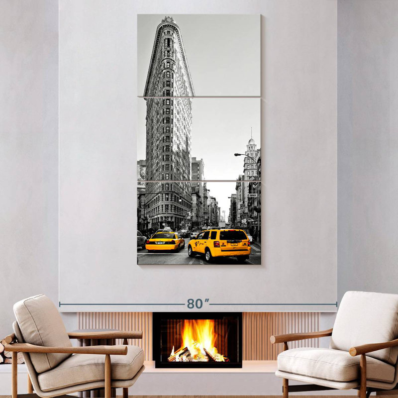 Flatiron Pop, 80" H x 39" W
