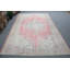 Le tapis turc Oushak fait à la main de couleur rouge riche offre un style éclatant pour les salons et les chambres