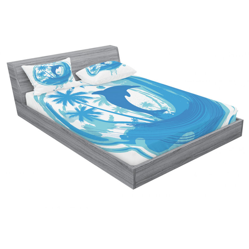 Microfiber Sheet Set, Full Sheet Set with Fitted Sheet