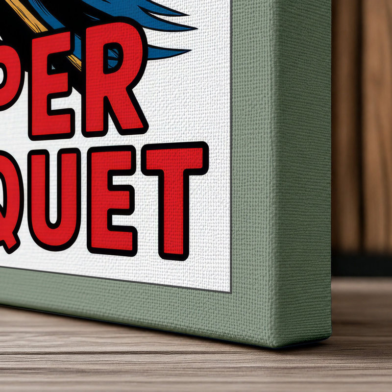 Reaper Banquet Retro - Wrapped Canvas, 24x16 - 61.0 x 40.6 cm, Sage Border