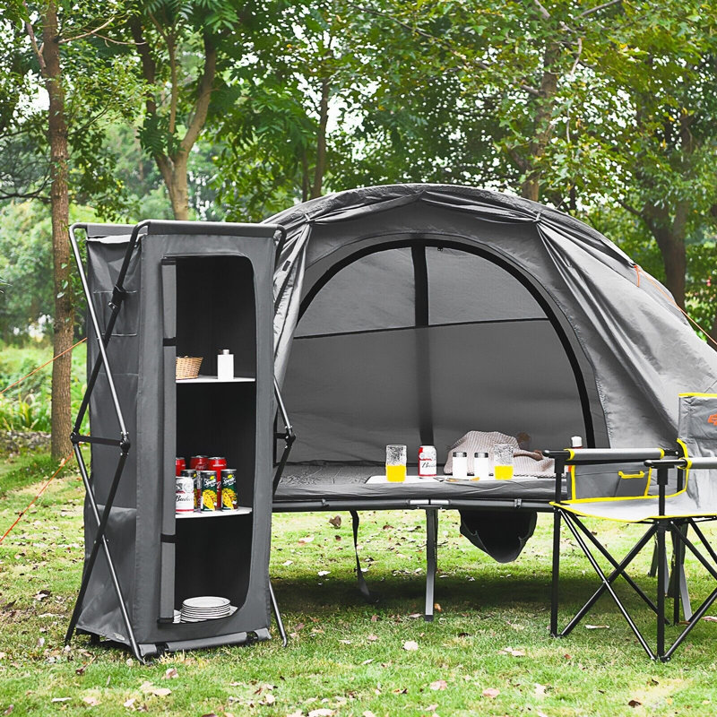 Buehrer Rectangular Outdoor Camping Table - 63 cm W 45 cm D