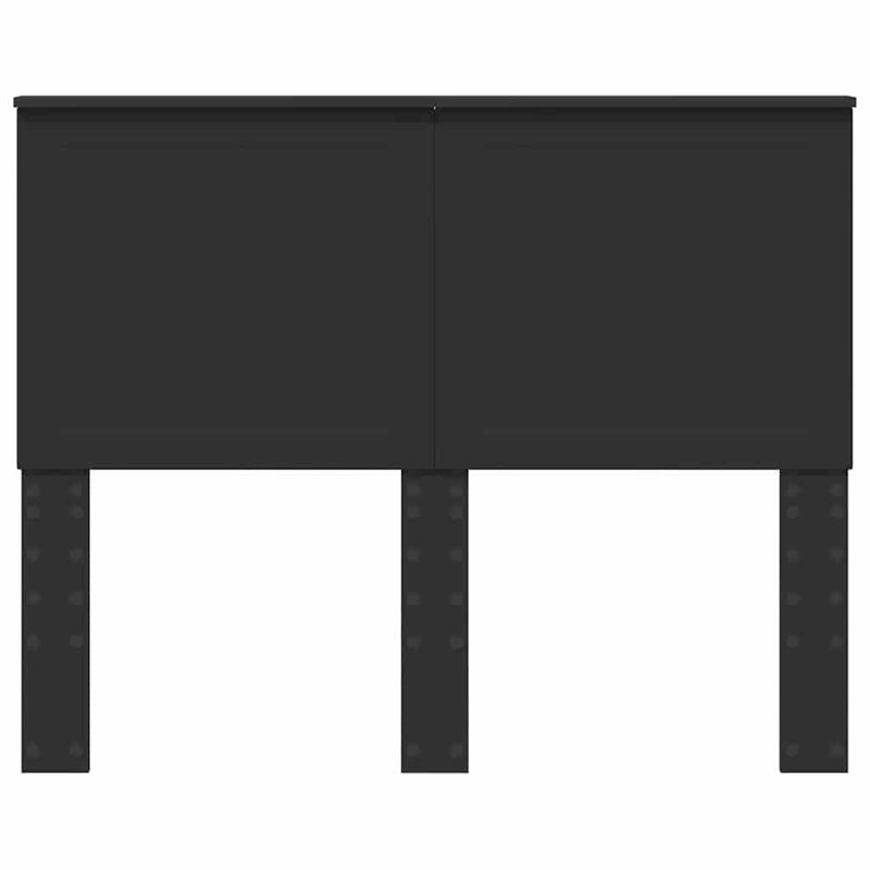 Headboard, EU Double - 135 x 200 cm, Black Oak